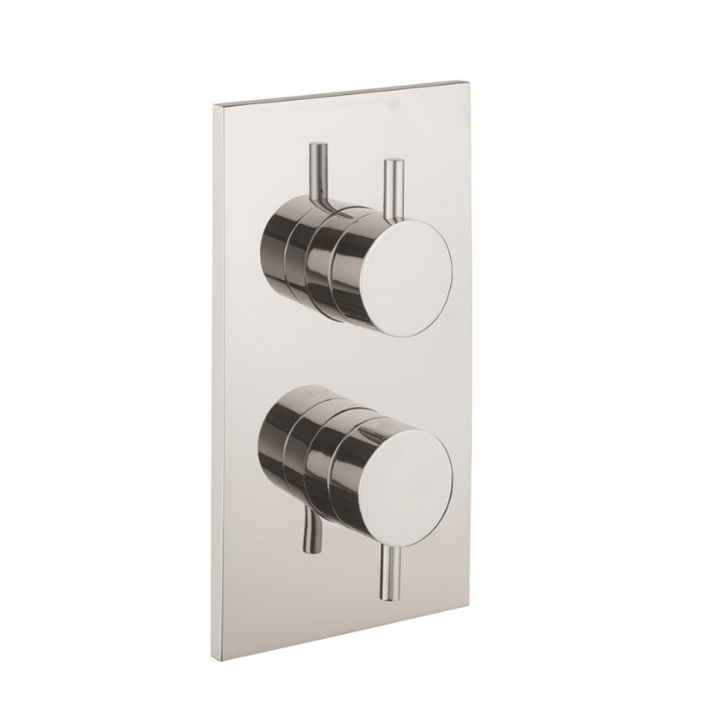 Product Cut out image of the Crosswater Fusion 2 Outlet 2 Handle Thermostatic Shower Valve